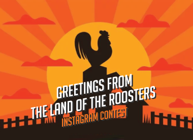 Greetings From The Land Of The Roosters Instagram Contest